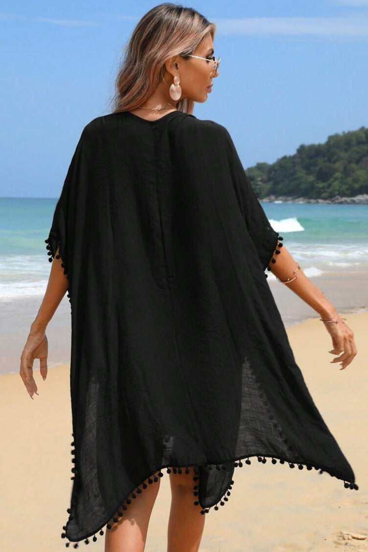 Linen Sunlight Poncho