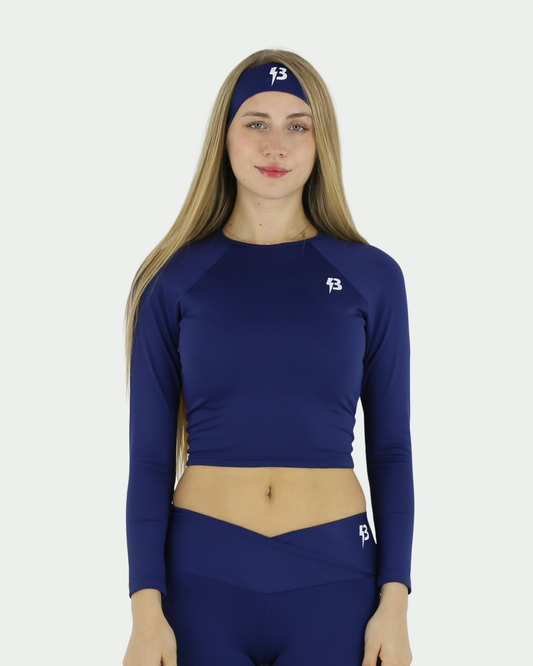 Prime Cropped Long Sleeve Top