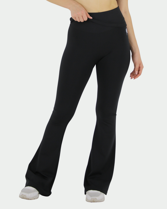 Prime Foldover Flared Leggings