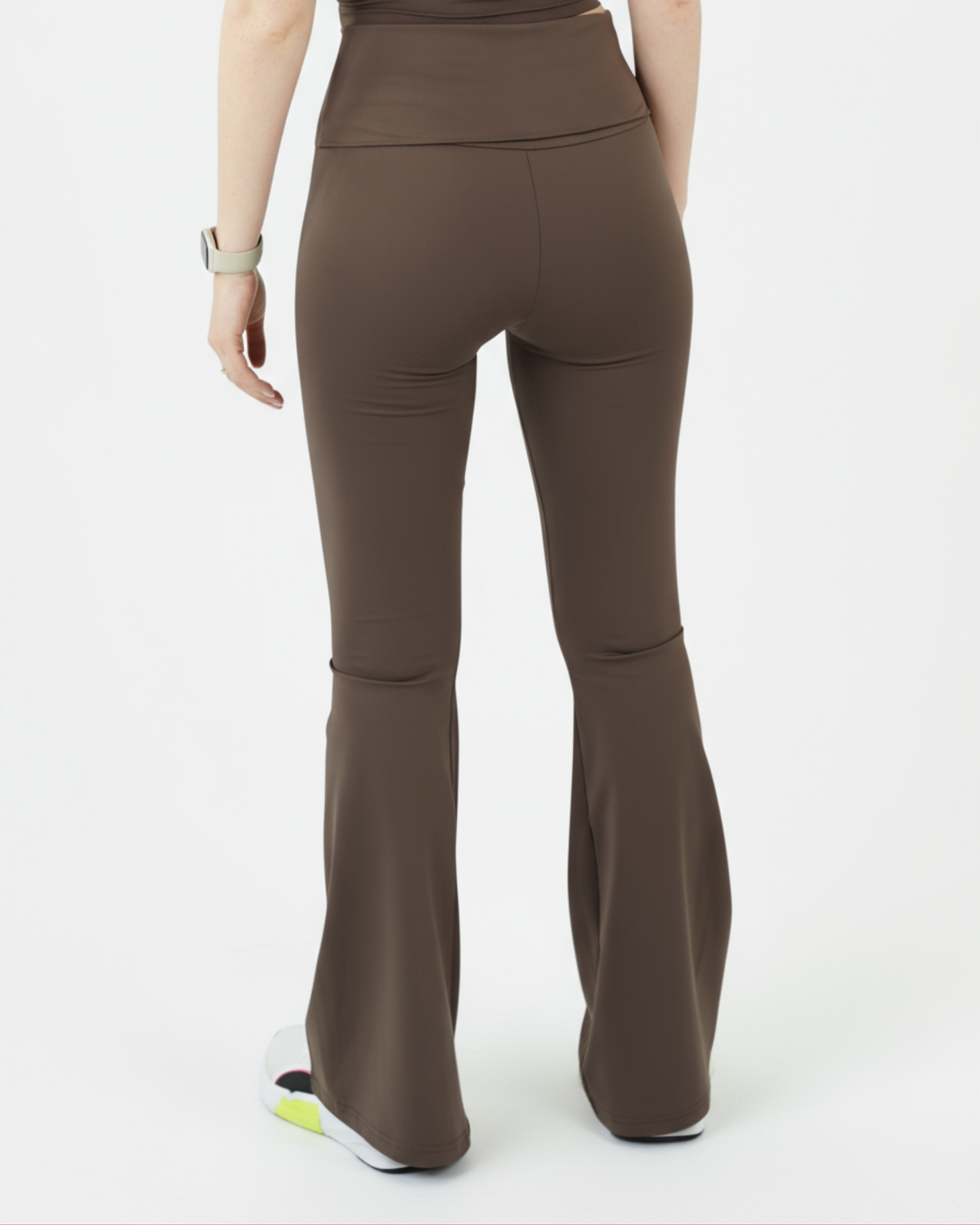 Prime Foldover Flared Leggings