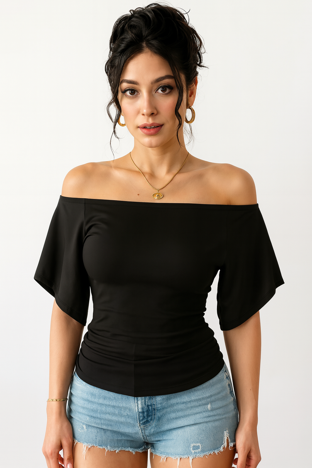 Soft Off Shoulder Top