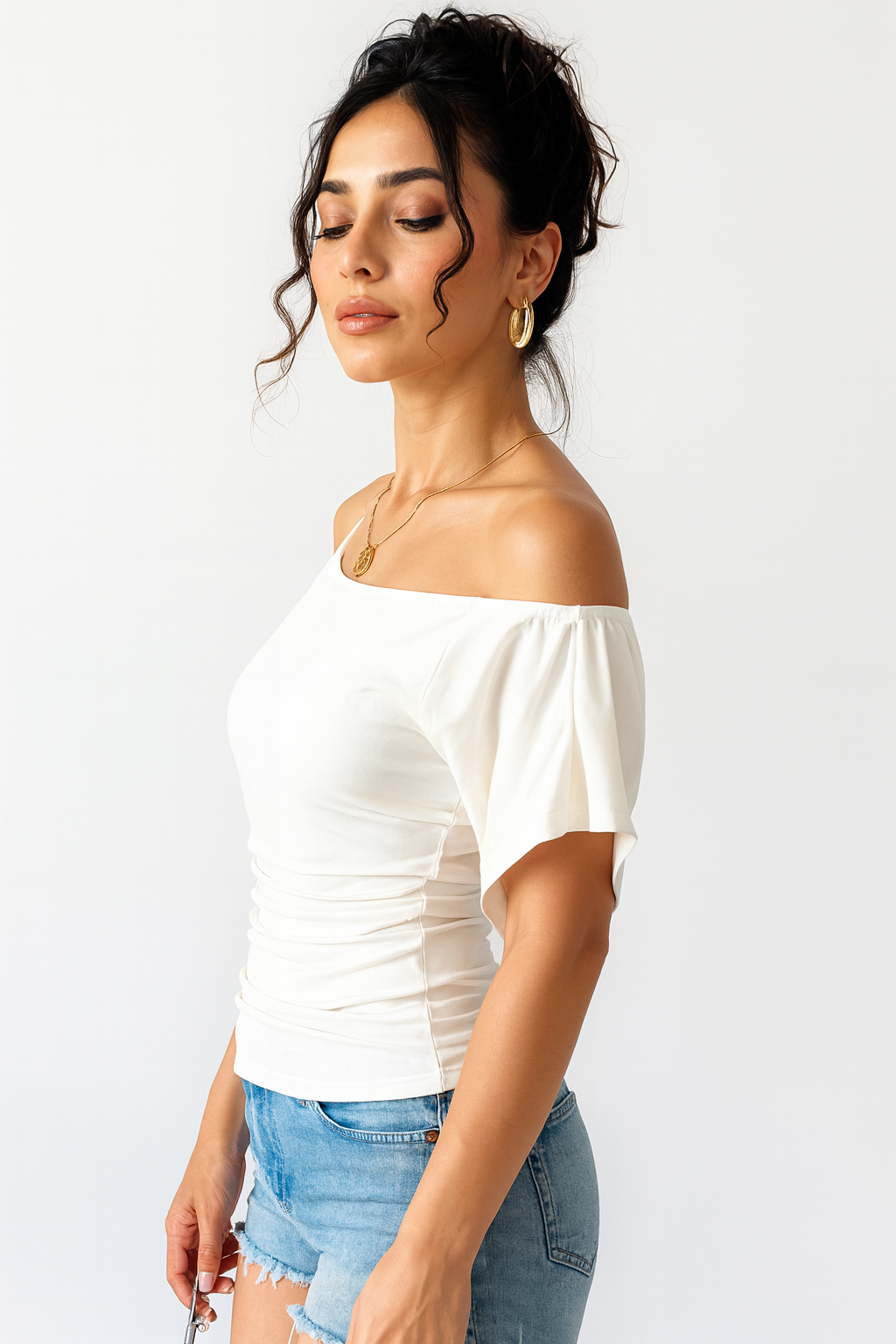 Soft Off Shoulder Top