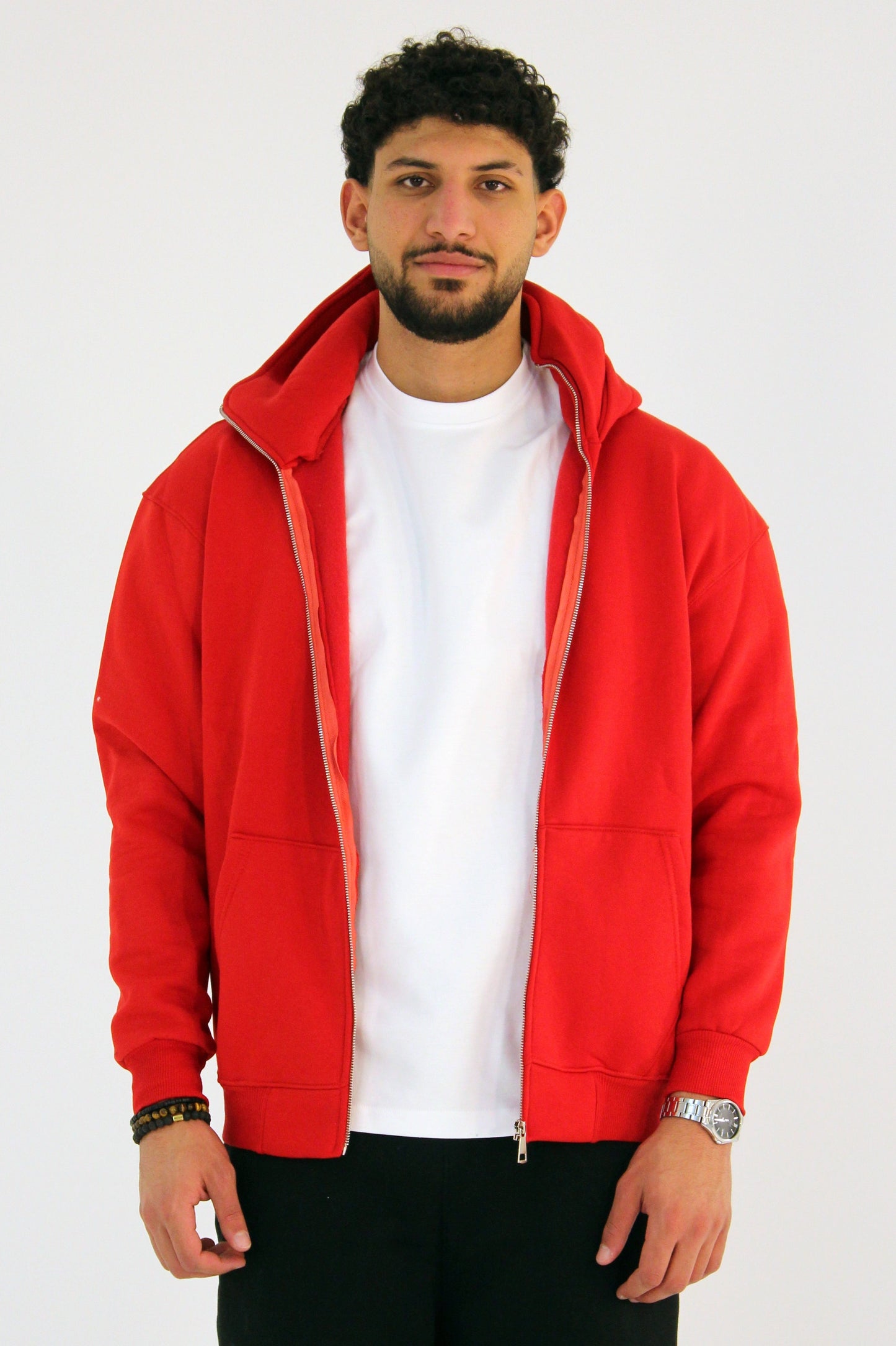 Basic Zipped Hoodie