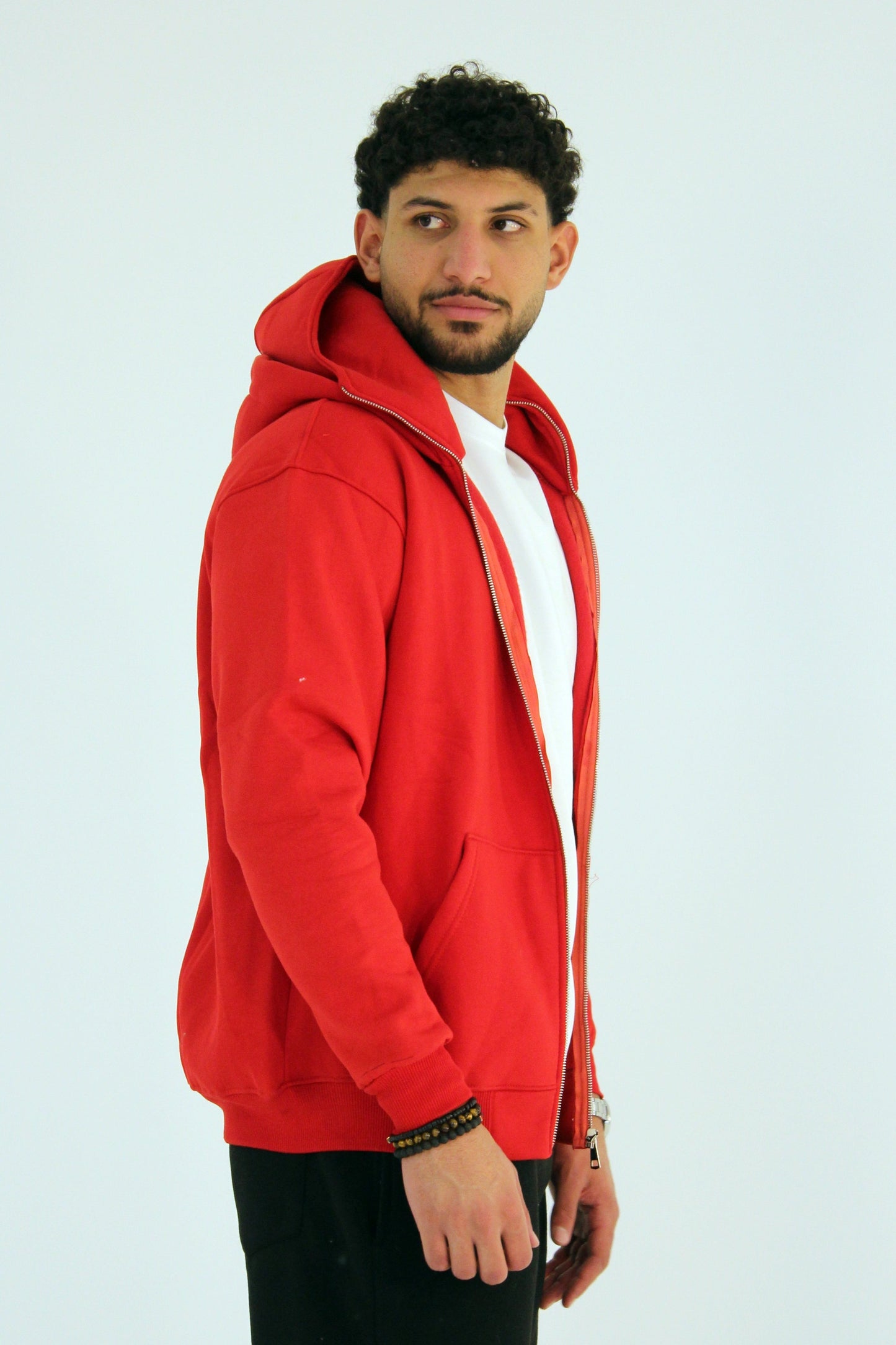 Basic Zipped Hoodie