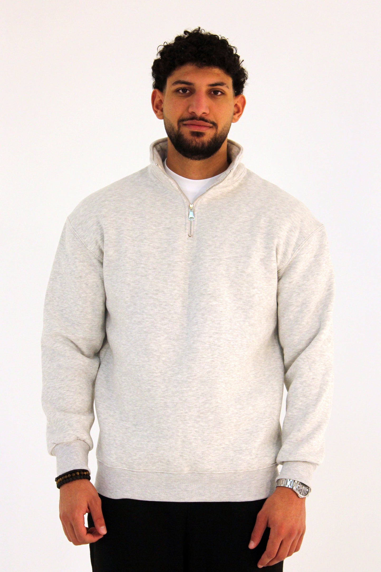 Basic Quarter Zip SweatShirt