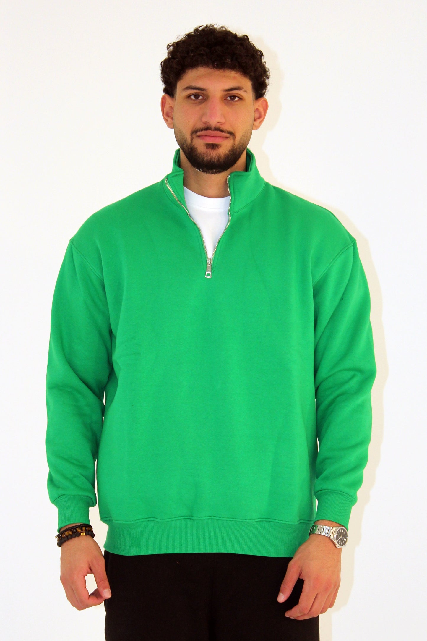 Basic Quarter Zip SweatShirt