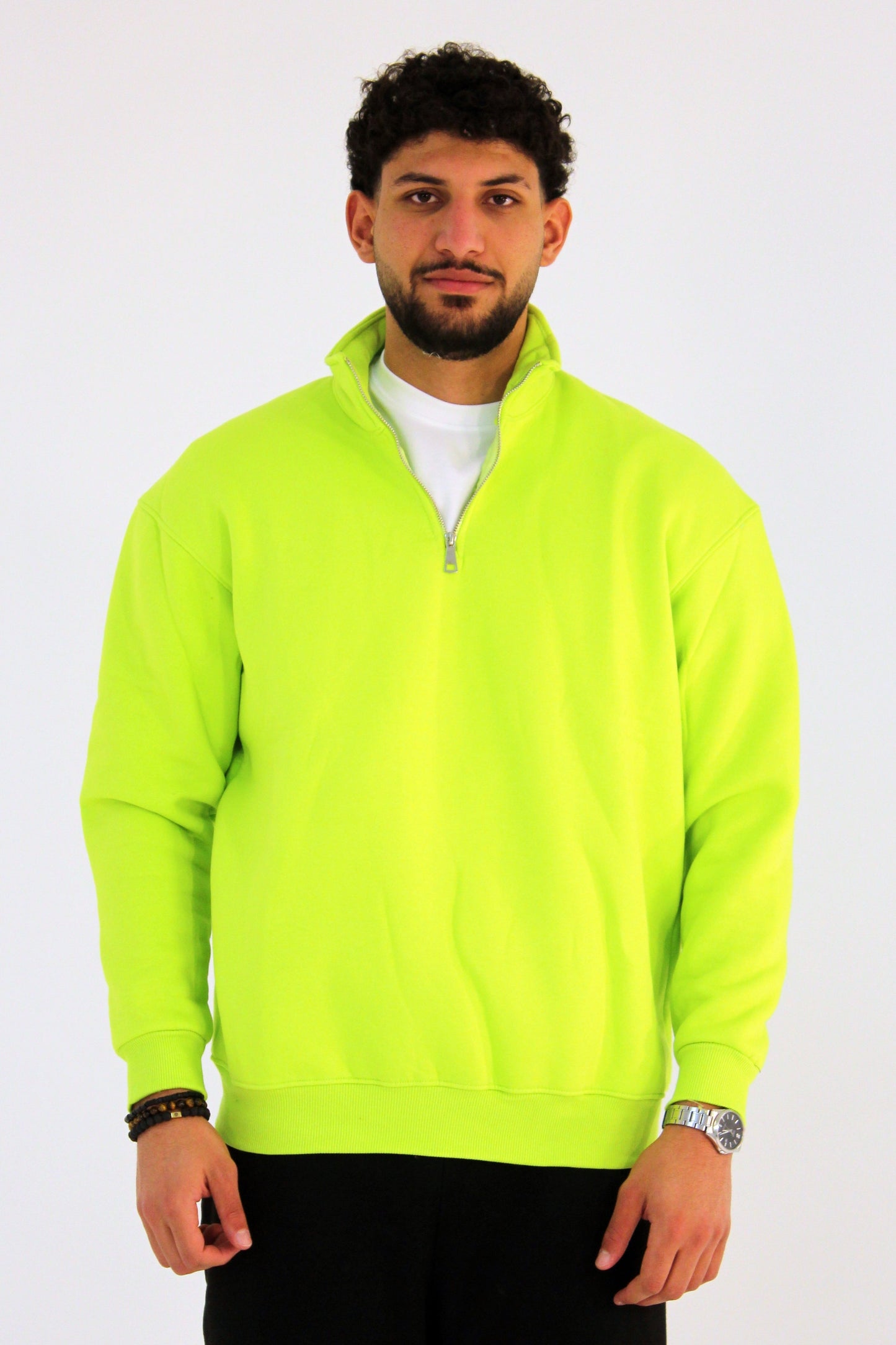 Basic Quarter Zip SweatShirt