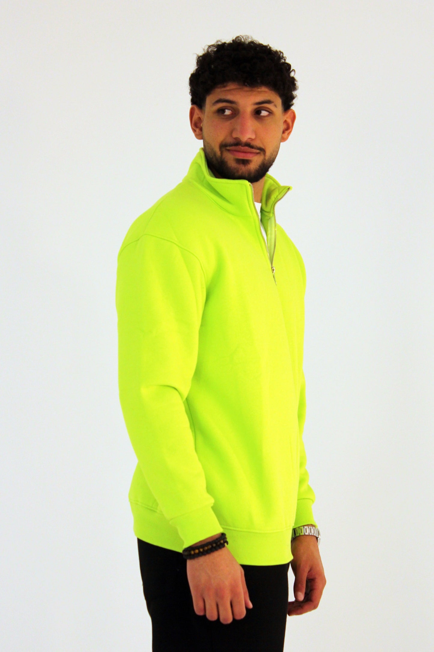 Basic Quarter Zip SweatShirt