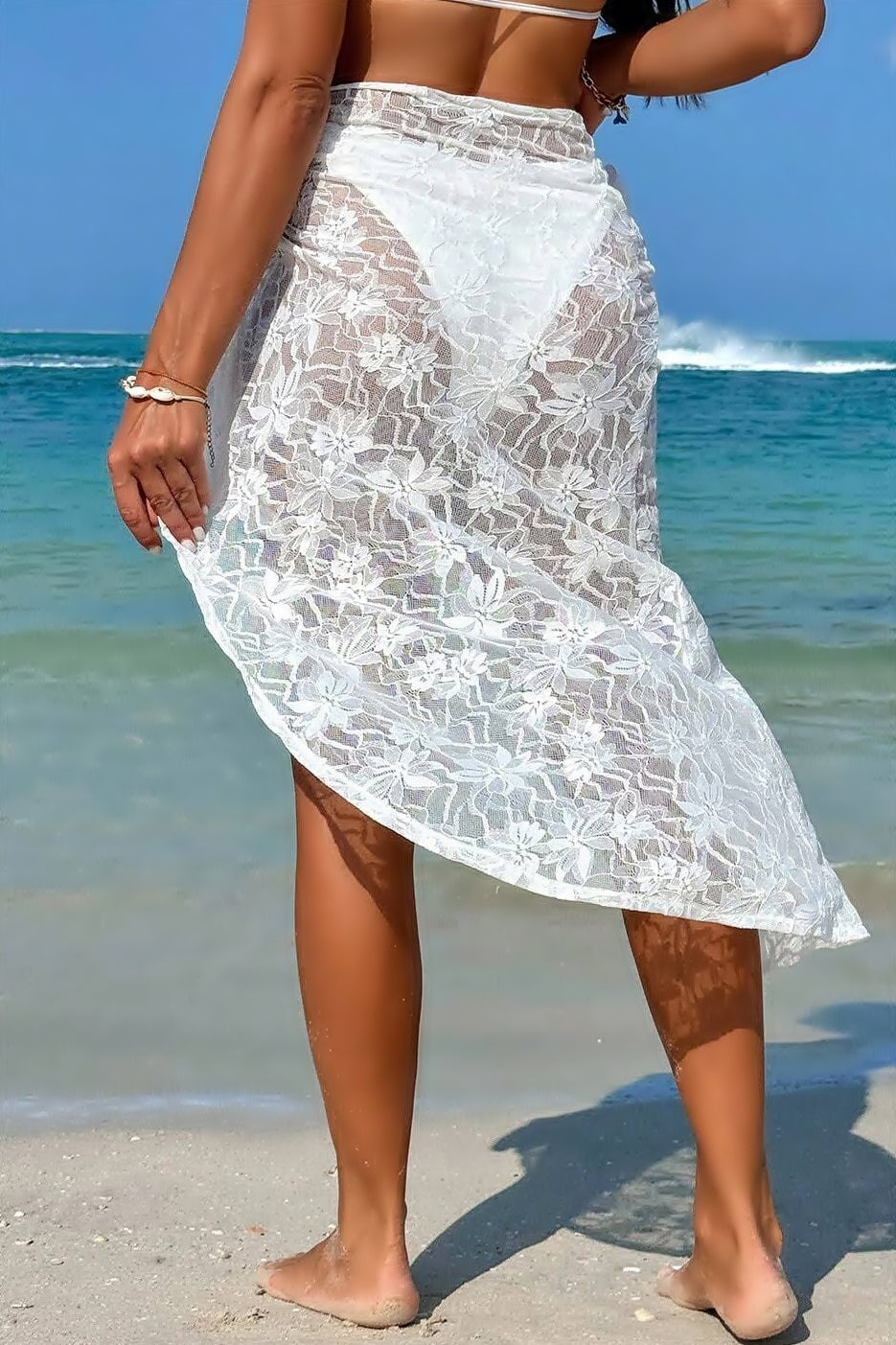 Floral Lace Sarong