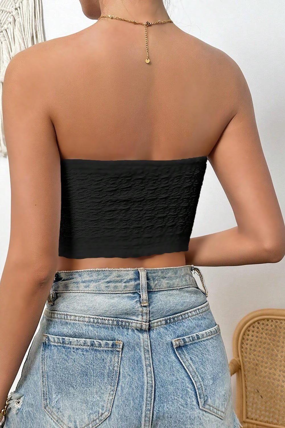 Coastal Charm Tube Top