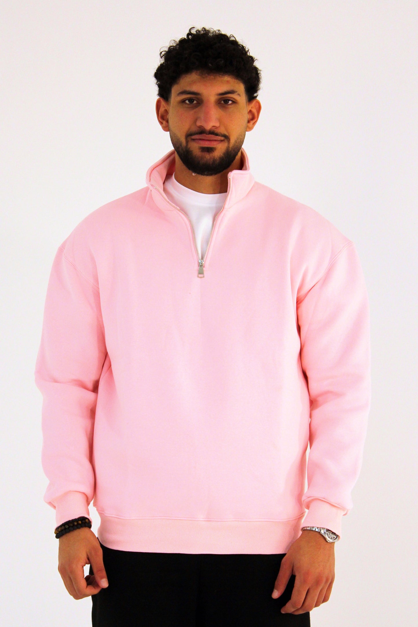 Basic Quarter Zip SweatShirt