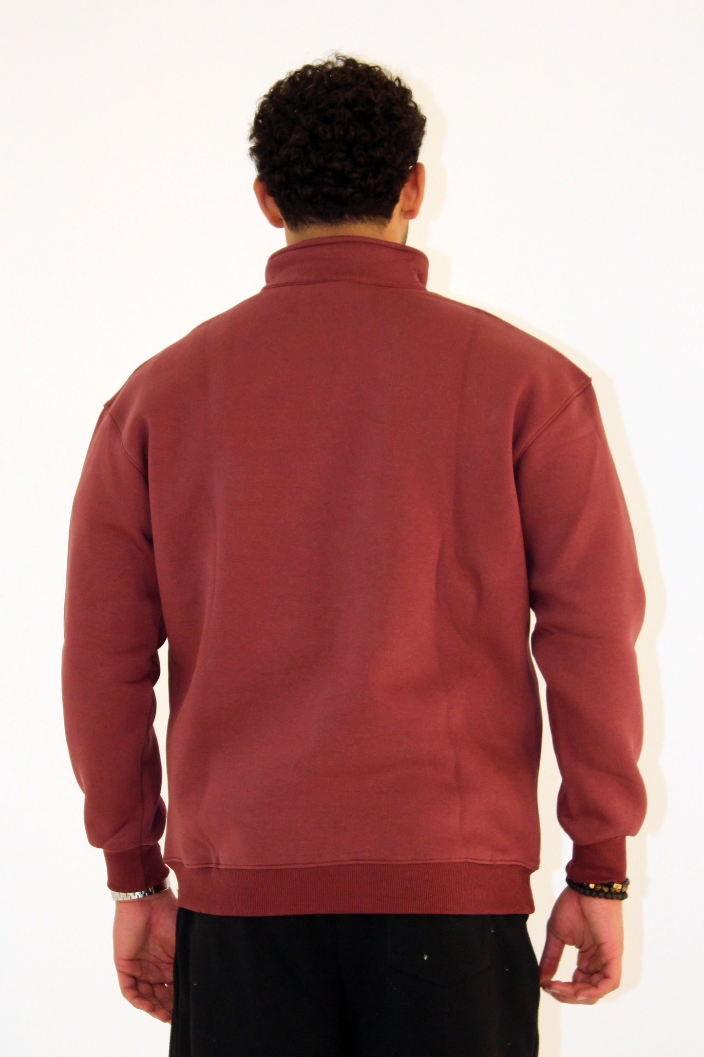 Basic Quarter Zip SweatShirt