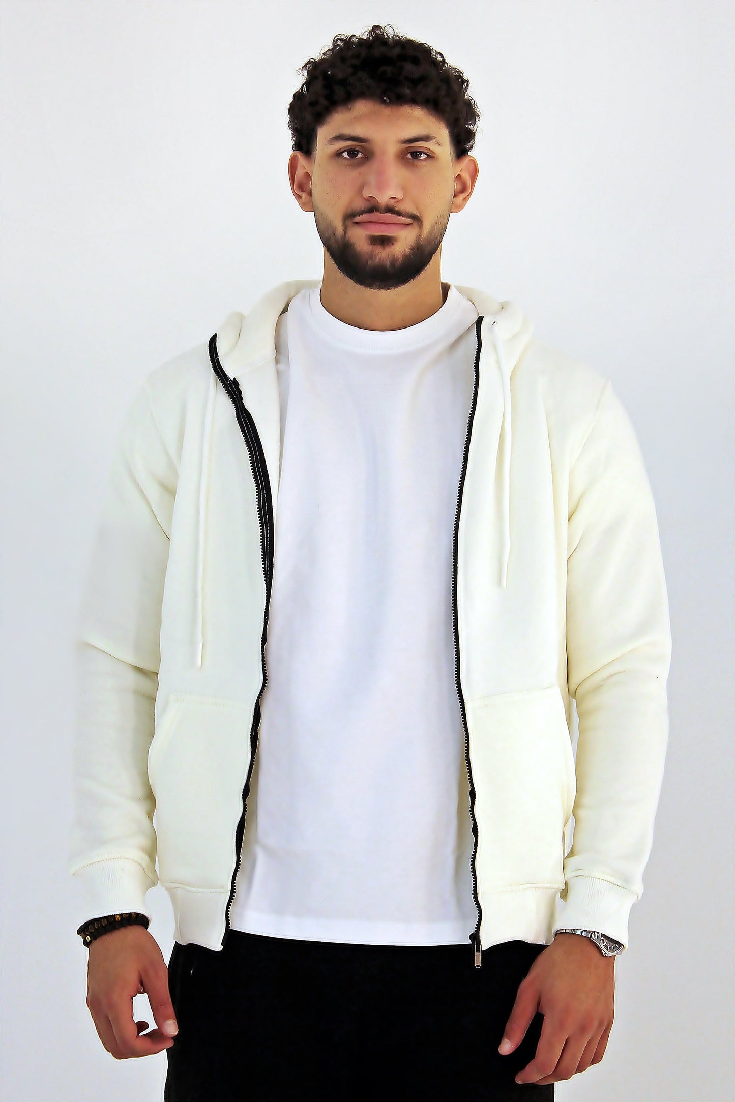 Basic Zipped Hoodie