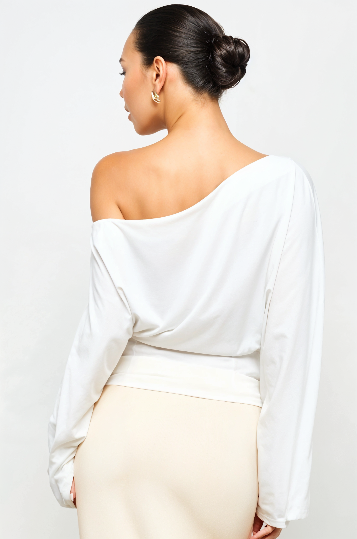 Asymmetrical Long Sleeve Top