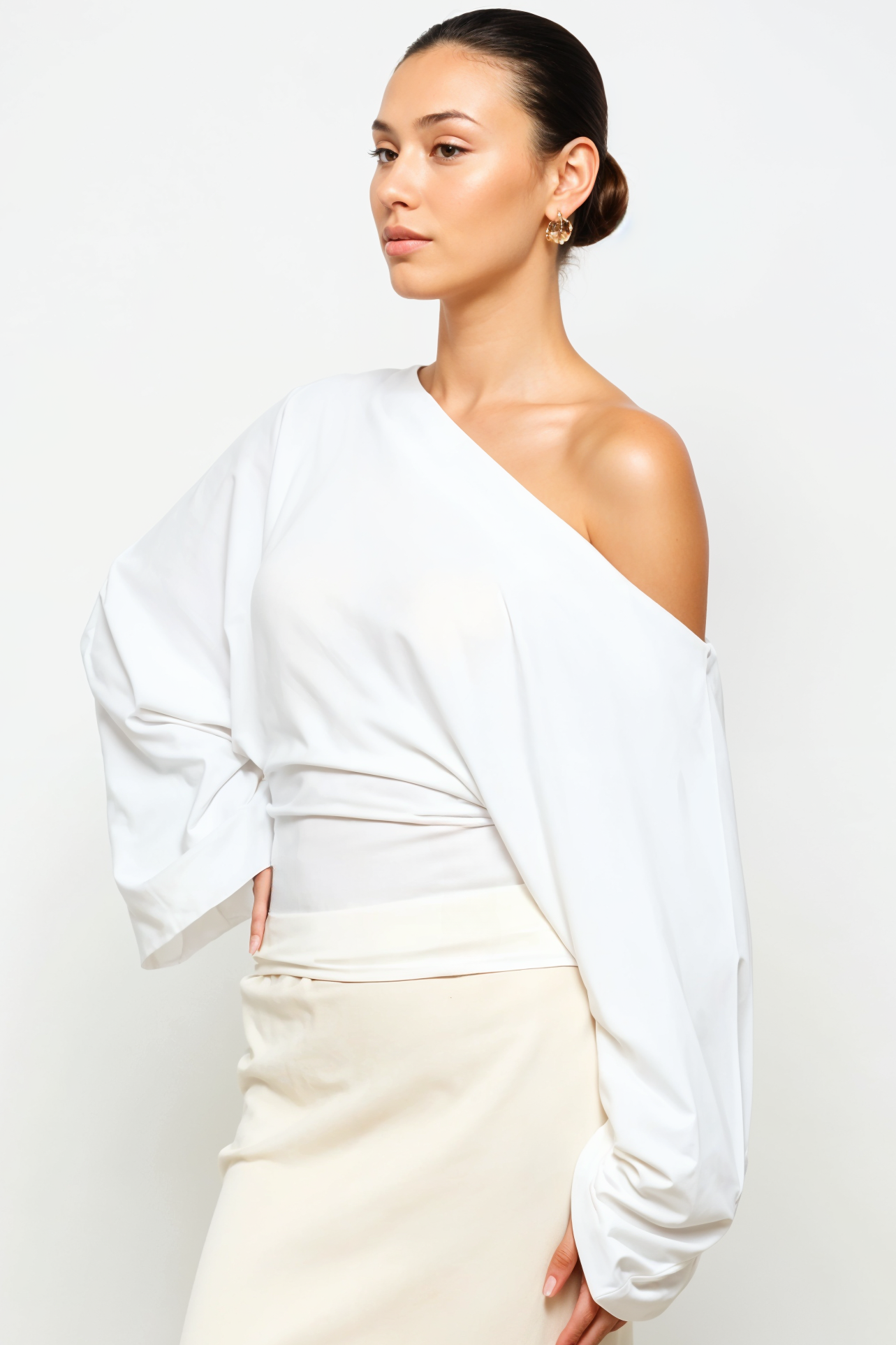 Asymmetrical Long Sleeve Top