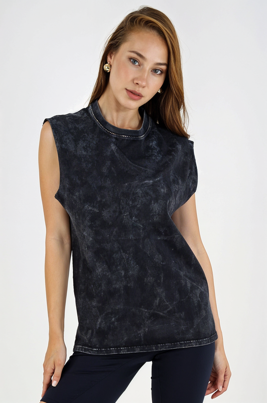 Acid Wash Tank Top