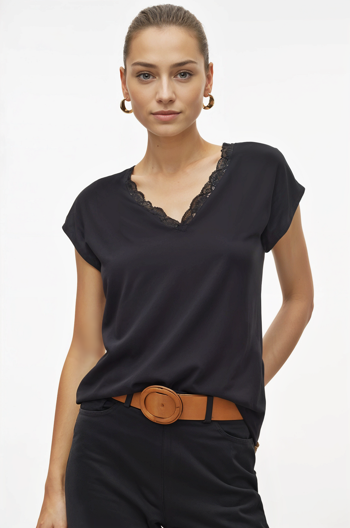 V Lace Top
