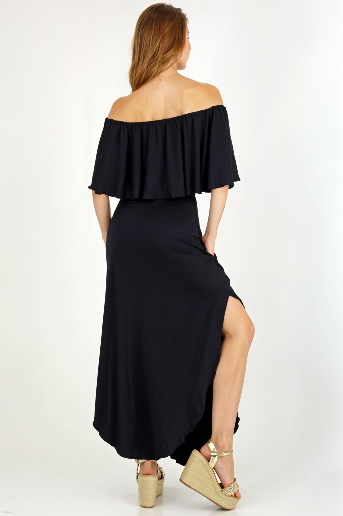 Soft Off-Shoulder Dress
