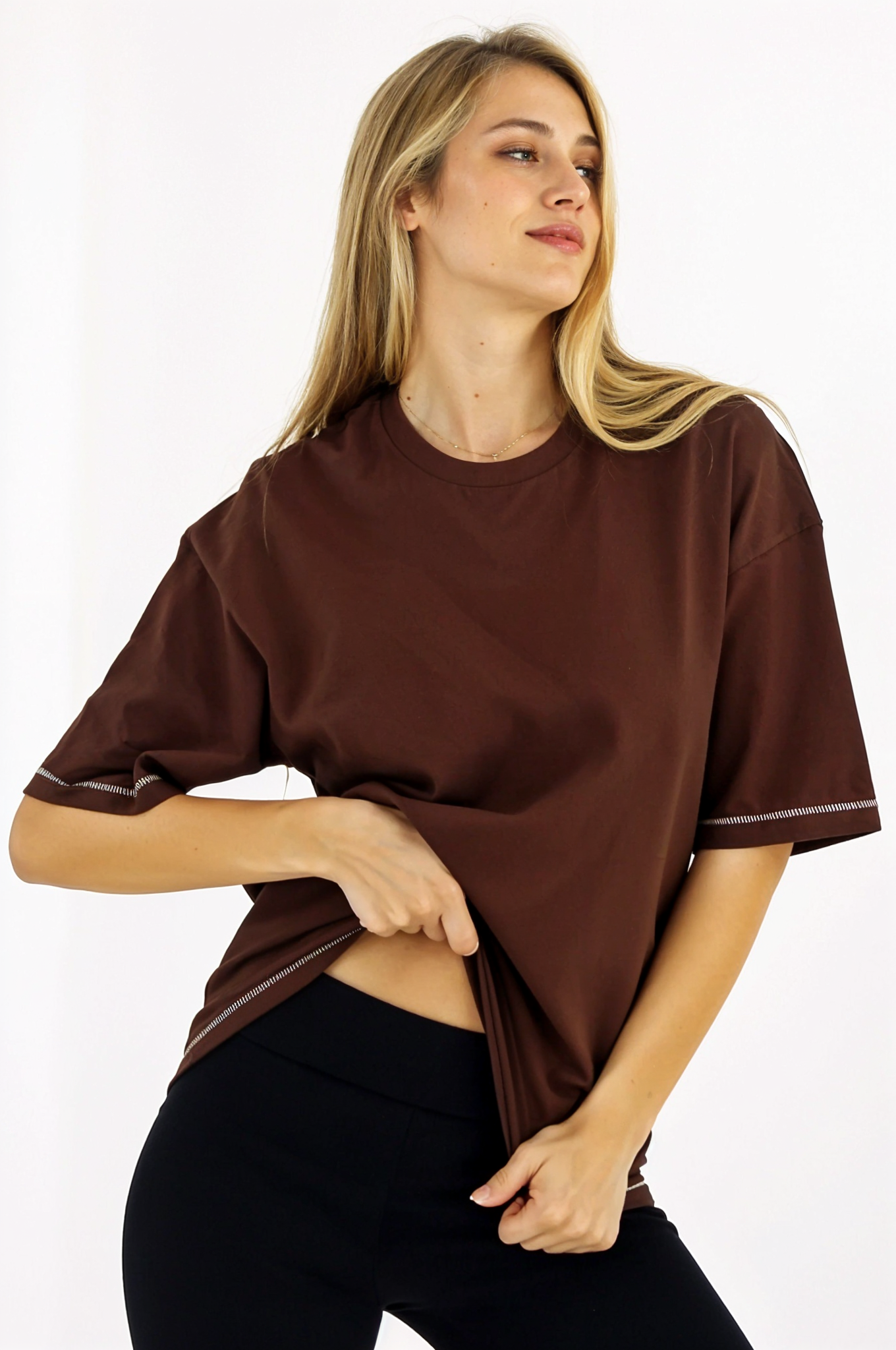 Heavy-Weight Stitched Oversized T-shirt