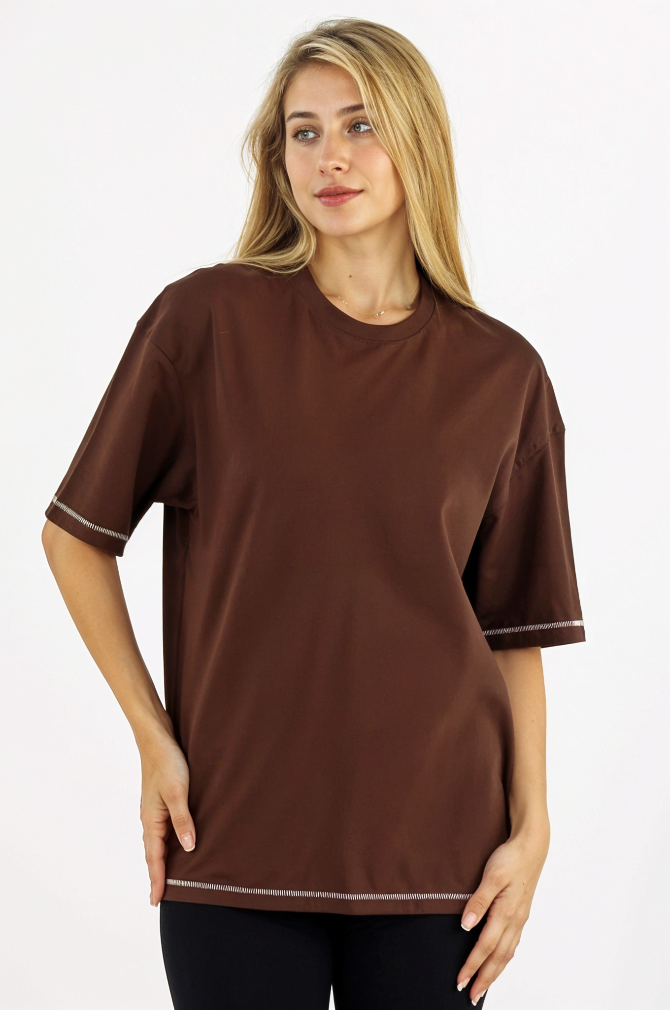 Heavy-Weight Stitched Oversized T-shirt