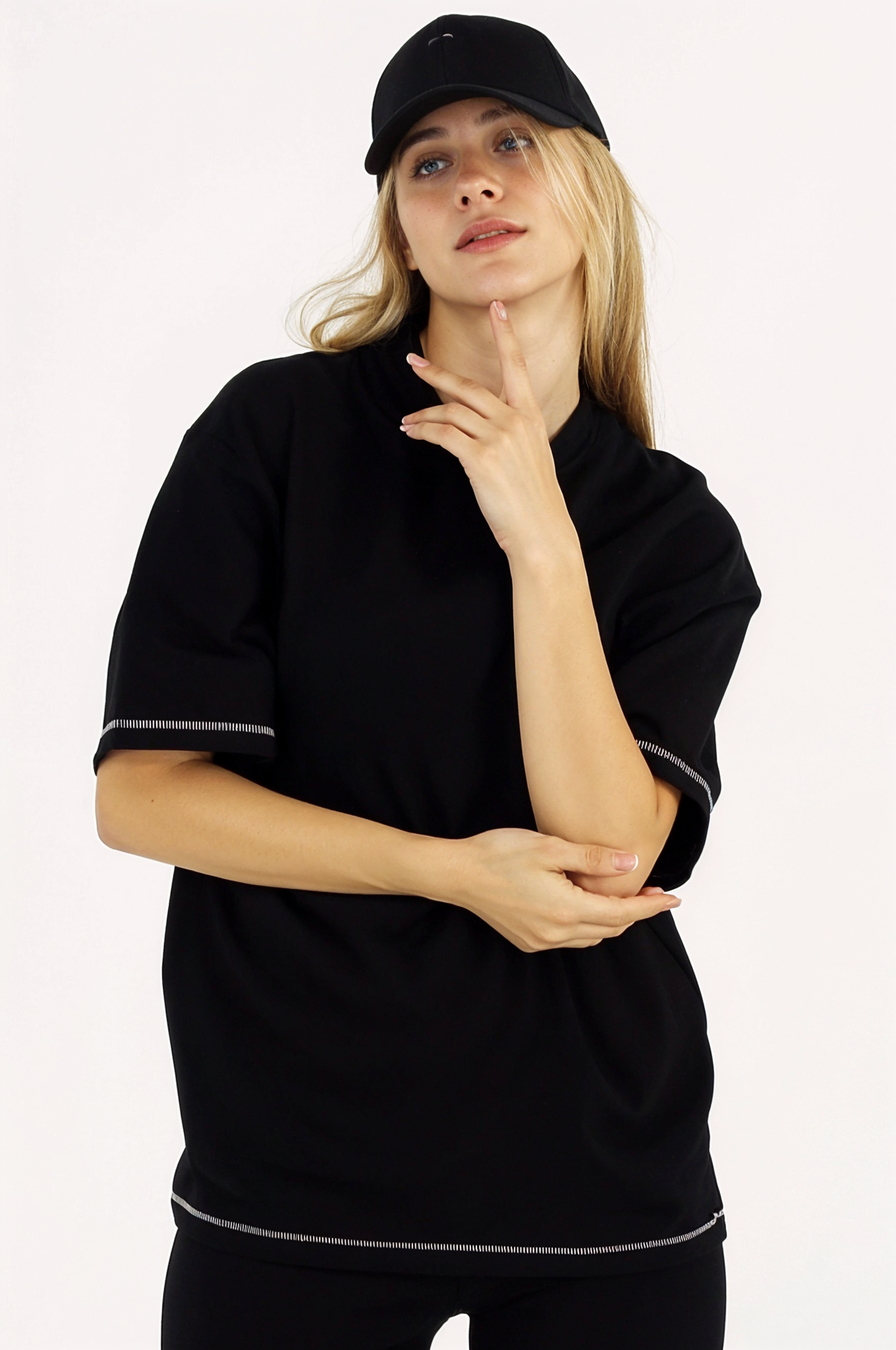 Heavy-Weight Stitched Oversized T-shirt