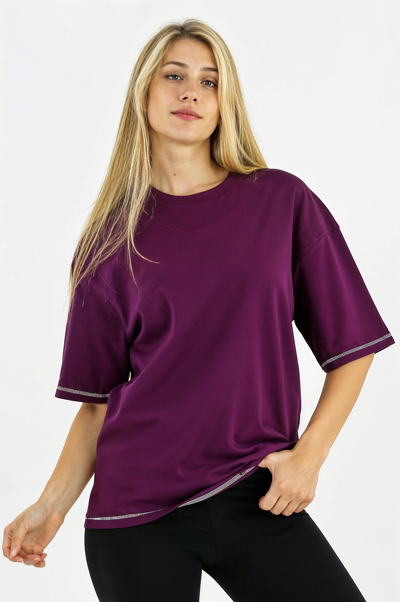 Heavy-Weight Stitched Oversized T-shirt