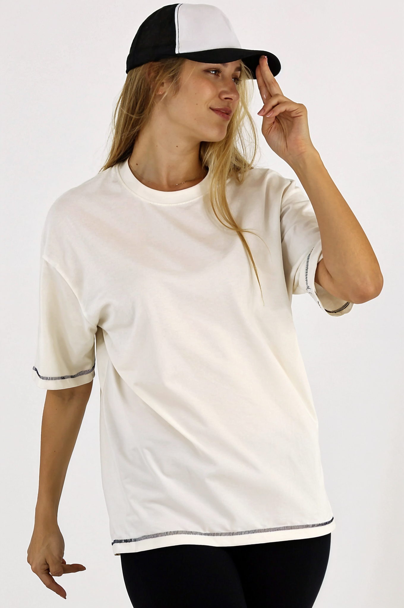 Heavy-Weight Stitched Oversized T-shirt