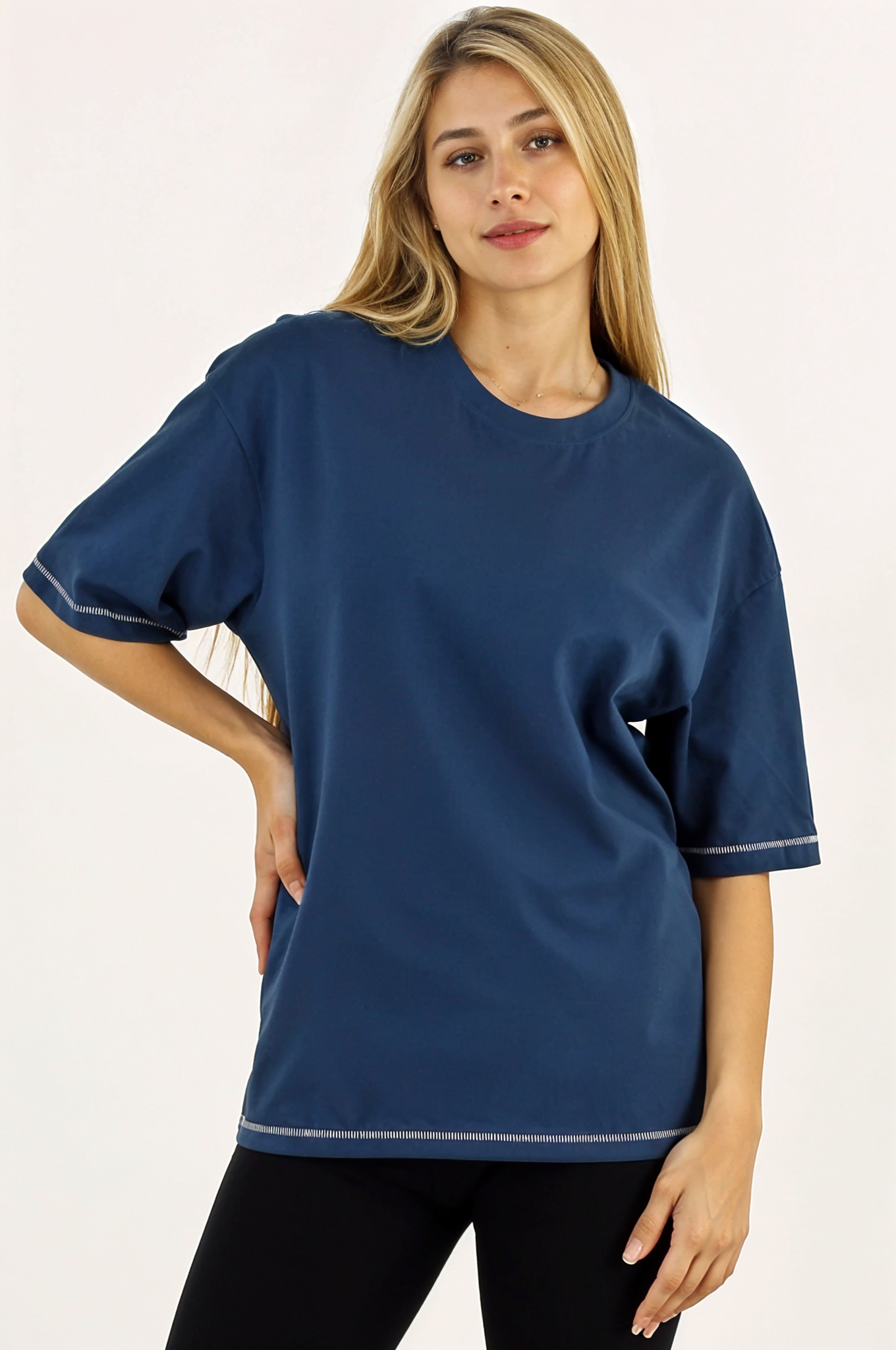 Heavy-Weight Stitched Oversized T-shirt