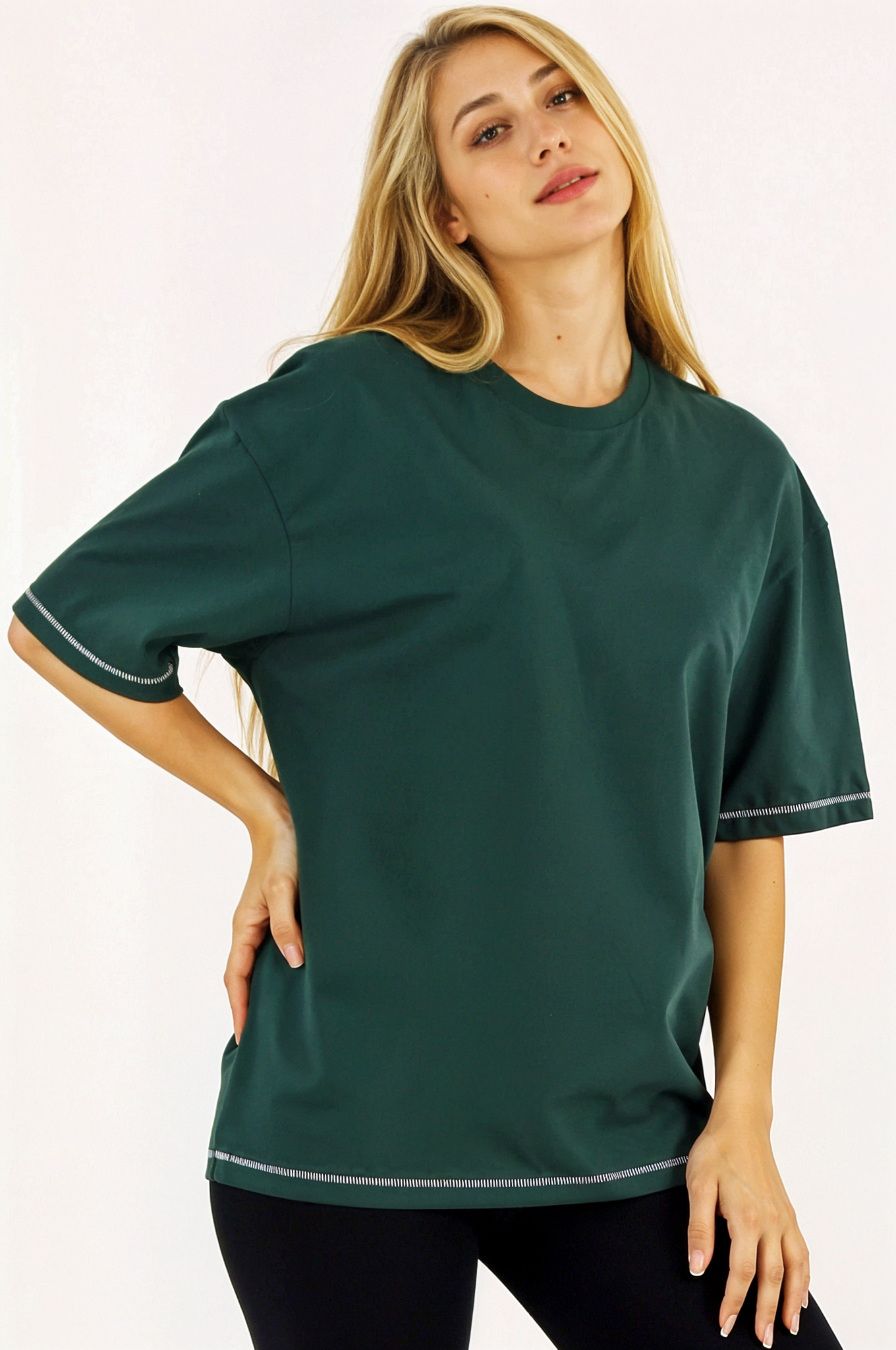 Heavy-Weight Stitched Oversized T-shirt