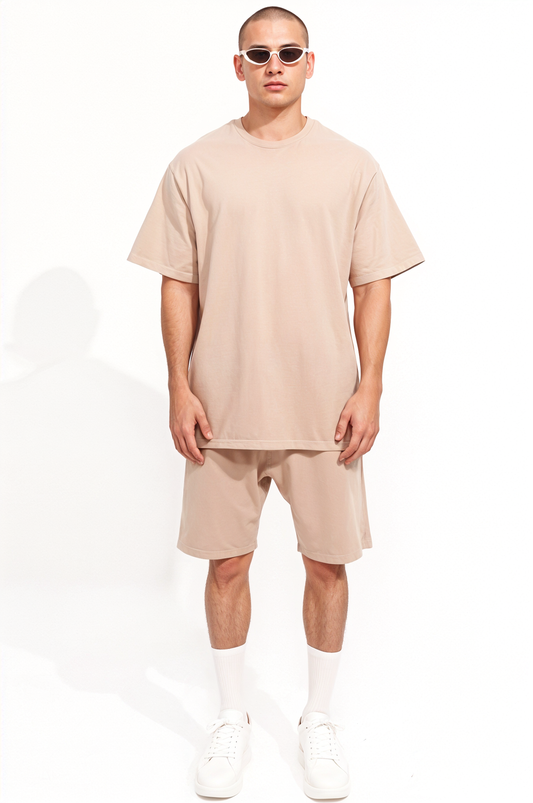 Oversized T-shirt + Shorts Set
