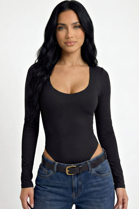 Soft Round Neck Body Suit