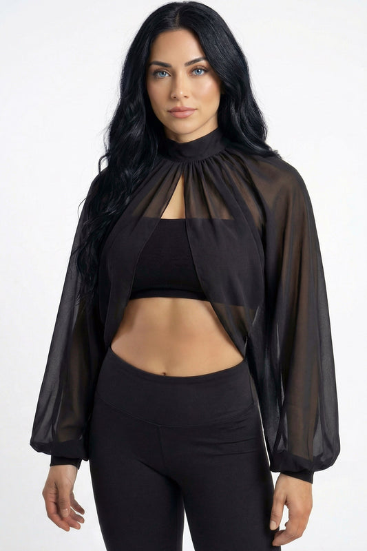 Sheer Elegance Bolero