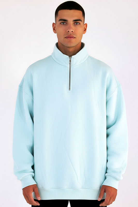 Basic Quarter Zip SweatShirt