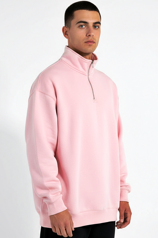 Basic Quarter Zip SweatShirt