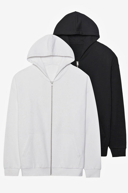 Zipped Hoodies 2pk HB