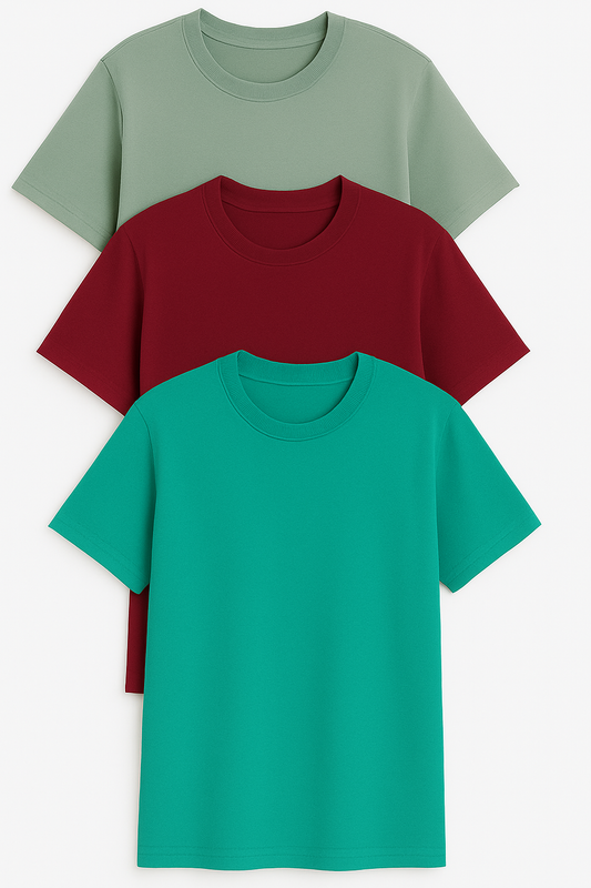 Regular T-shirt 3pk