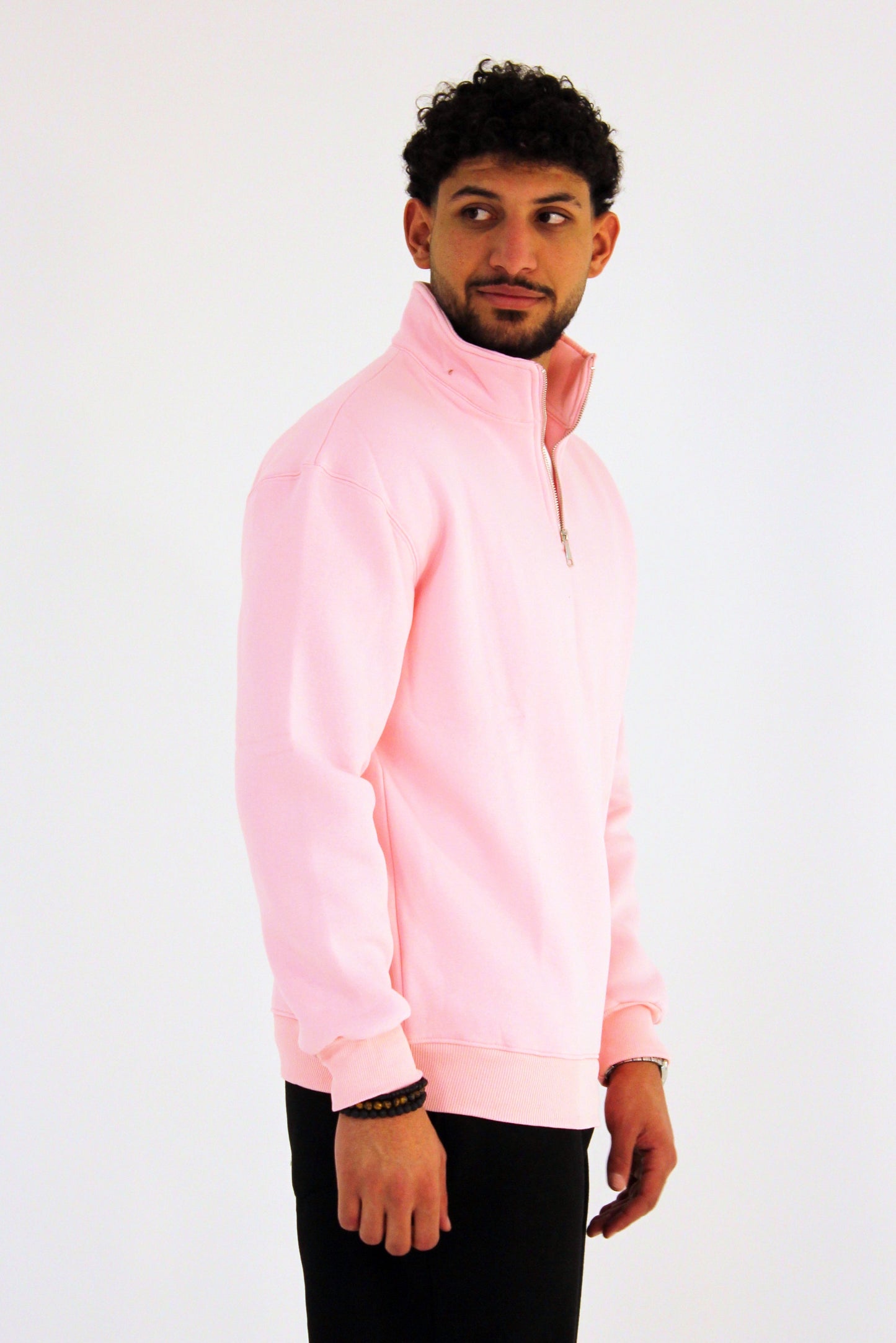 Basic Quarter Zip SweatShirt