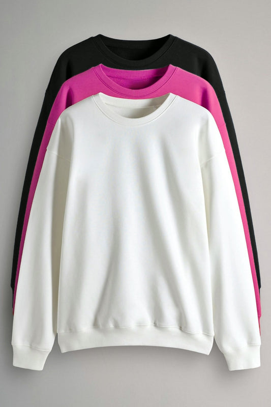 Crewneck 3pk HB