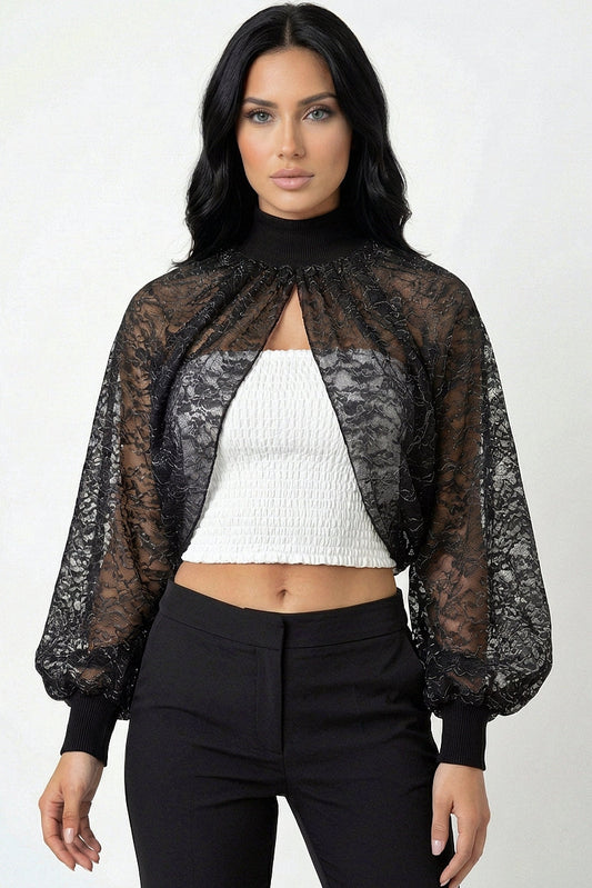 Lace Maxi Bolero
