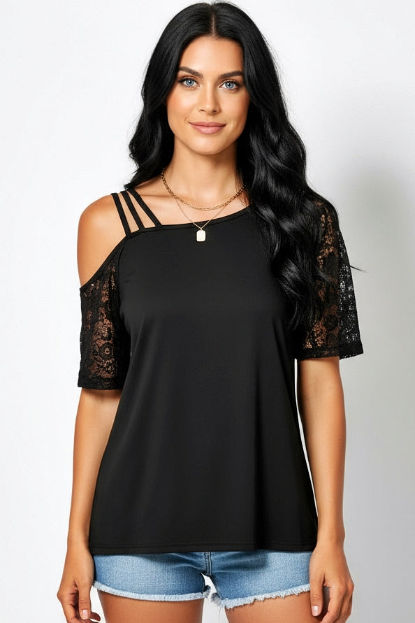 Strappy Lace Top