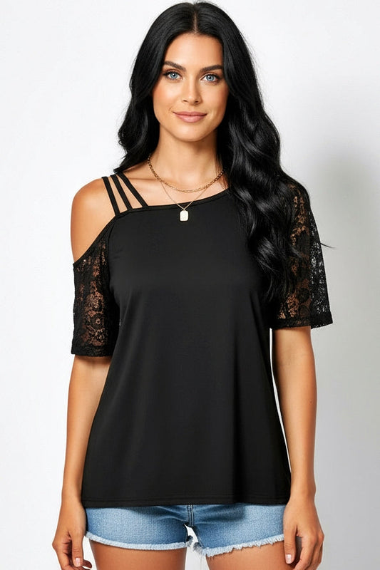 Strappy Lace Top