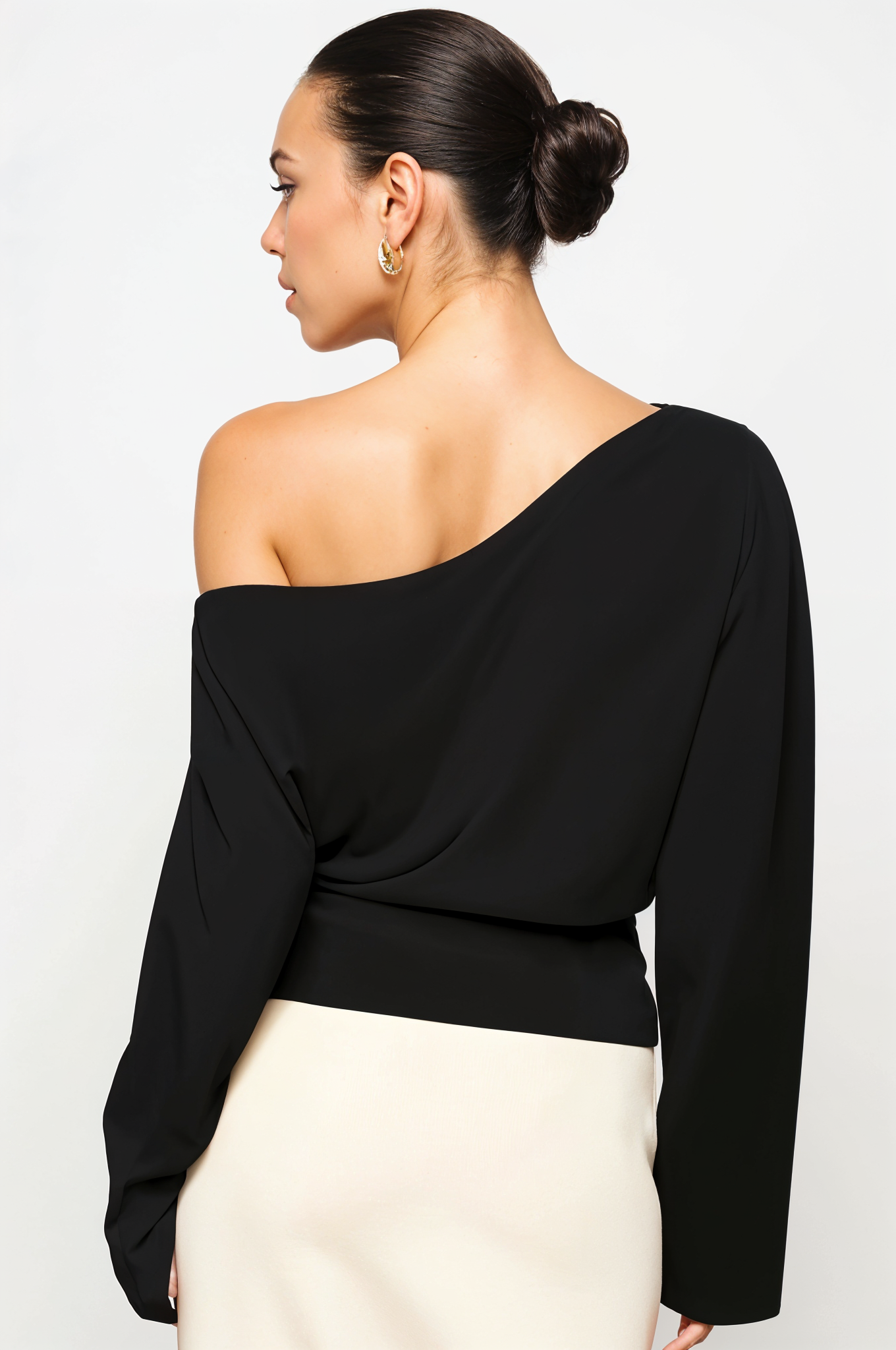 Asymmetrical Long Sleeve Top