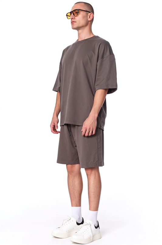 Oversized T-shirt + Shorts Set
