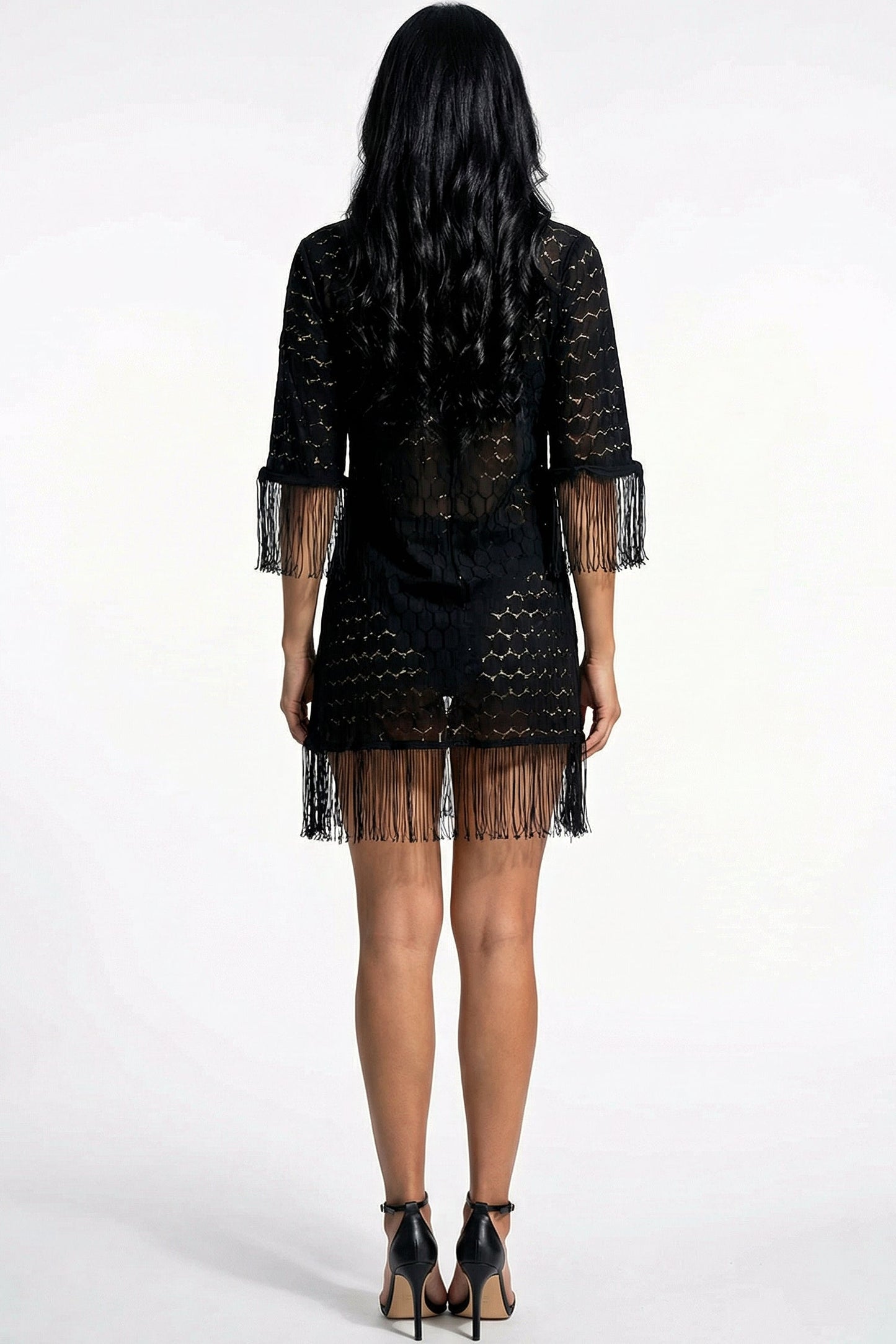 Midnight Allure Kimono