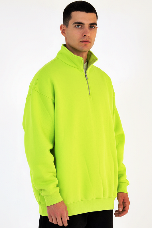 Basic Quarter Zip SweatShirt