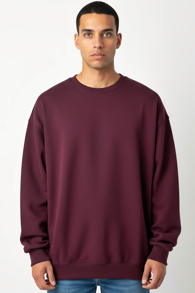 Basic Oversized Crewneck