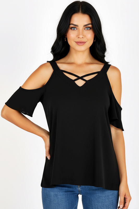 Soft Cross Top
