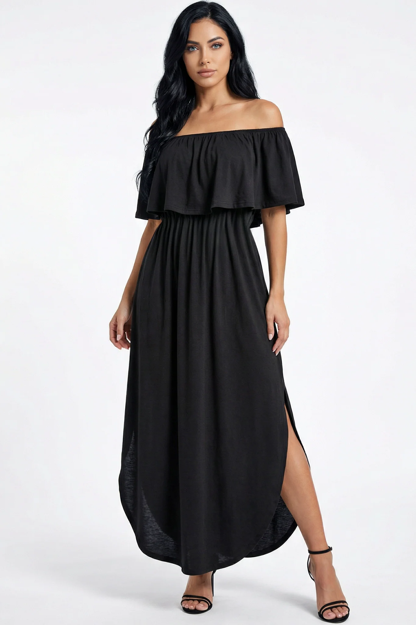 Soft Off-Shoulder Dress
