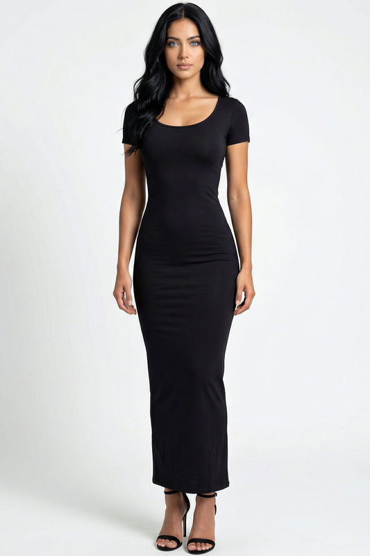 Scoop Neck Dress